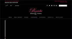 Desktop Screenshot of panachebridalusa.com